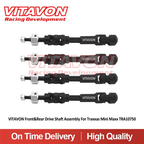 VitavonVITAVON Mini Maxx Front&Rear Drive Shaft Assembly For Traxxas Mini Maxx TRA10750 - Vitavon
