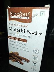 Elecious Mulethi Powder For Face, Hair, Eating (200 Grams ...