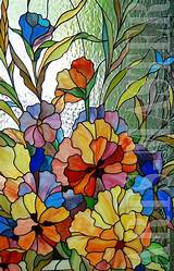 Flower Designs For Stained Glass at Abby Choi blog