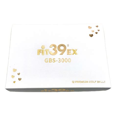 Fit39 EX GBS-3000 Golf Balls
