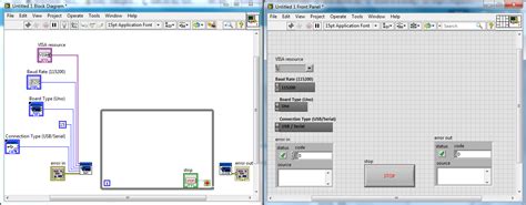 LabVIEW Arduino Interface 的图像结果