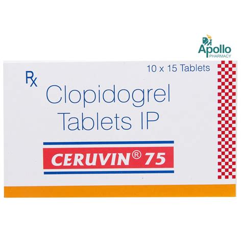 Ceruvin 75 Tablet | Uses, Side Effects, Price | Apollo Pharmacy