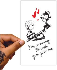 voorkoms Temporary Tattoo Stickers For Male And Female Fake Waterproof ...