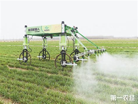 农药喷施技术新突破：喷药型植保机器人 - 科技资讯 - 第一农经网