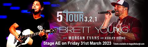 Brett Young Tickets | 31 March 2023 | Stage AE