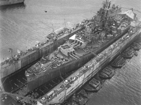 Download Warship Battleship Military USS South Dakota (BB-57) HD Wallpaper