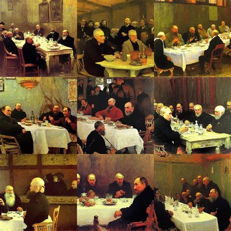 sad old vladimir putin sitting at the table with | Stable Diffusion | OpenArt