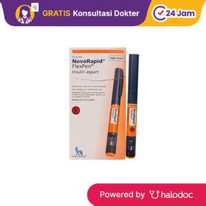 Jual Novorapid Flexpen 3 ml - Insulin Diabetes - Halodoc - Kota ...