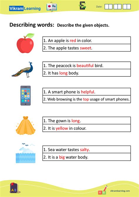 Image result for Using Describing Words