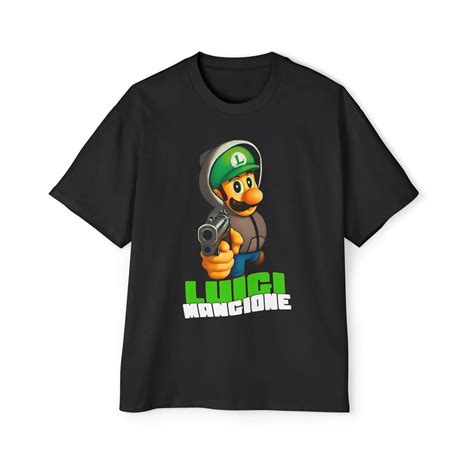 Luigi Mangione Shirt - Super Mario Bros-inspired design Tee - AshBubble