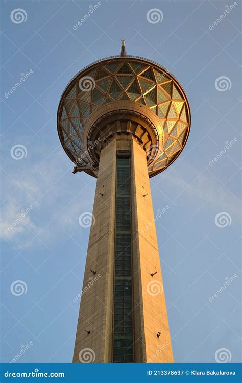 Milad Lookout Tower Borj-e Milad in Tehran. Milad Tower is the Most ...