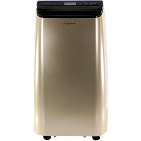 Amana 6500-BTU DOE (115-Volt) Gray Vented Portable Air Conditioner with ...