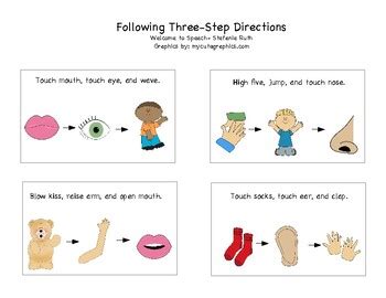 Image result for Three-Step Directions
