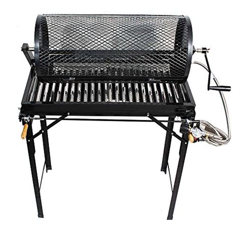 Buy 5 Burner Hatch Rotating Chili Roaster With Portable BBQ Stand ...