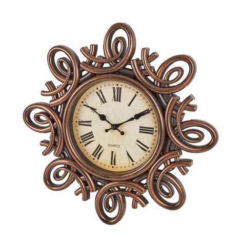 Buy Corsica Fortune Glass Wall Clock - 45cm from Corsica by Home Centre ...