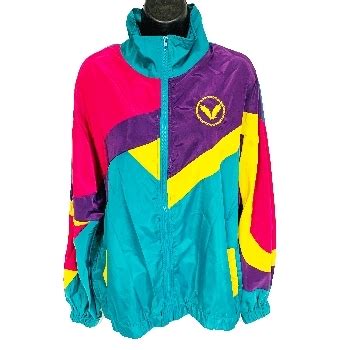 90s colorblock windbreaker sales