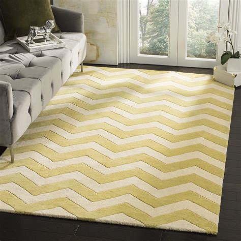 Buy BASIT CARPETS Modern Tufted Blended Wool Carpet, Size 6 x 8 Feet ...