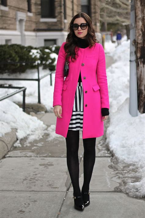 Hot Pink Winter Coats - Tradingbasis