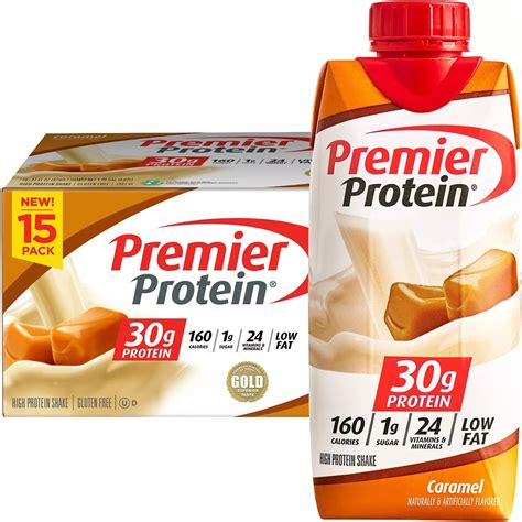 Amazon.com : Premier Protein Premier Caramel High Protein Shake, 11 Fl ...
