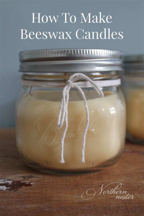 How To Make Beeswax Candles - Northern Nester