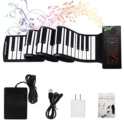 88 Keys Roll Up Piano with Pedal Upgraded Numeric India | Ubuy