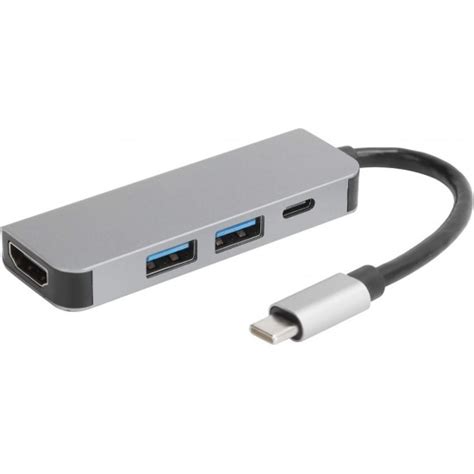 Buy USB Type C 4-in-1 Multi-Port Adapter Online In India at HUBTRONICS.in