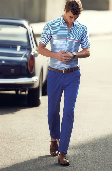 Guvernera borba Poverenje dark blue pants outfit mens Clancy Mariner ...