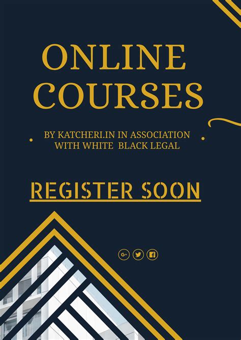 Certificate Courses on Cyber Law, IBC and RERA Law by Katcheri.in in ...