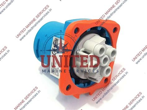 MARECHAL ELECTRIC 61-18075 INLET PLUG SOCKET MELTRIC DSN 1 1P+N+G / LOT ...