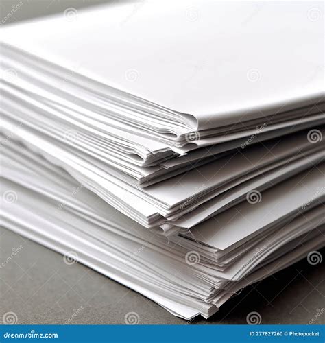 Text Weight Paper in Printing Brochures Stock Illustration ...