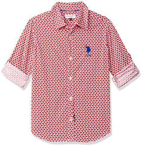 Buy US Polo Association Boy's Checkered Regular fit Shirt (UKSH6202M ...