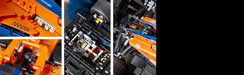 LEGO Technic McLaren Formula 1 Race Car 42141 Model Building Kit (1,432 ...