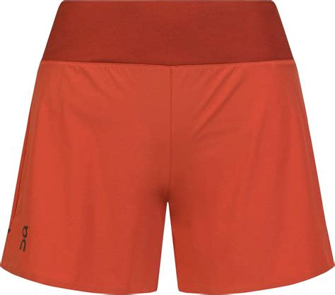 On 5" Running Short Auburn Ruby Laufshorts Damen : Snowleader