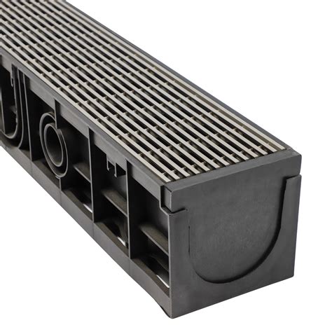 Outdoor Storm System Roadway Stainless Steel Linear Floor Drain Linear ...