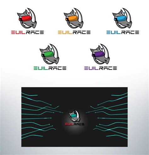 Designing a logo for a drones and technology Youtube channel: Evilrace ...