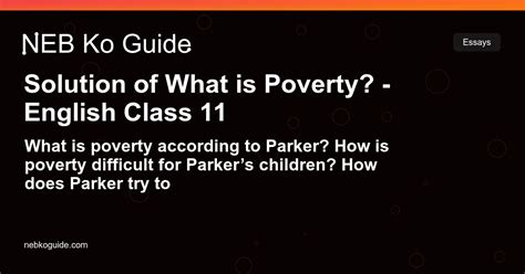 Poverty Class 12 的图像结果