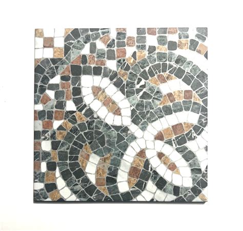 8x8 Verona Mosaic Look Multi Color Porcelain Patterned Floor Wall Tile