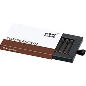 Mont Blanc Ink Cartridges, Toffee Brown (105189) : Amazon.in: Computers ...