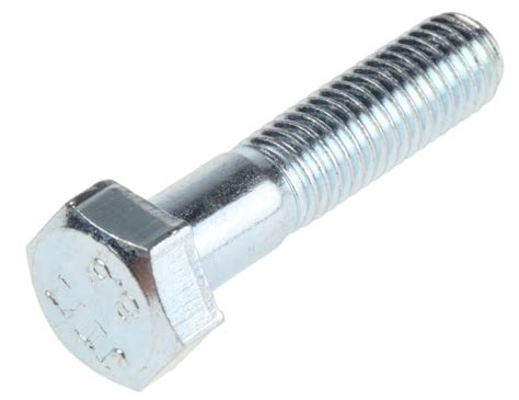 RS PRO | Altıköşe Başlı Civata, Çelik, Diş Tipi: M8 x 40mm | 279-593 | RS