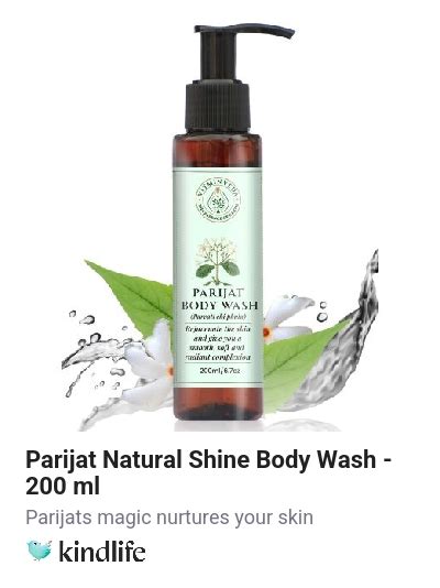 Buy Parijat Natural Shine Body Wash - 200 ml Online at Best Price in ...