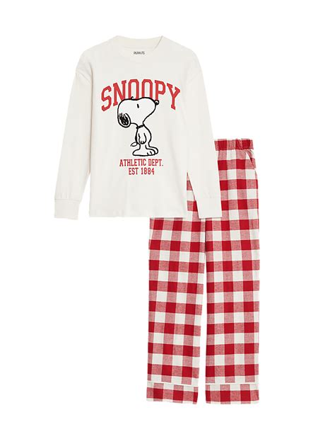 Buy Snoopy™ Pyjamas (6-16 Yrs) at Marks & Spencer