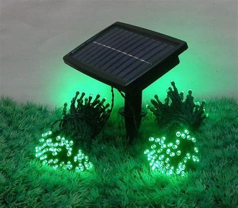 Mono-crystalline Solar LED String Lights