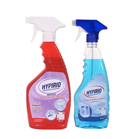 Hypirio Cleaning Kit With Bathroom Cleaner Spray 500ml and Glass ...