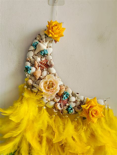 Moon Flora Dream Catcher 35inch – Shellkrafts