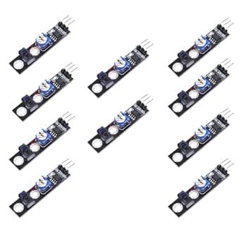 TCRT5000 Single Channel Line Tracking Sensor Module Pack of 10 for ...