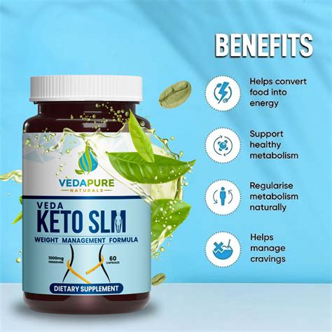 Buy Veda Keto Slm – Weight Loss & Metabolism Support – 60 Caps online ...