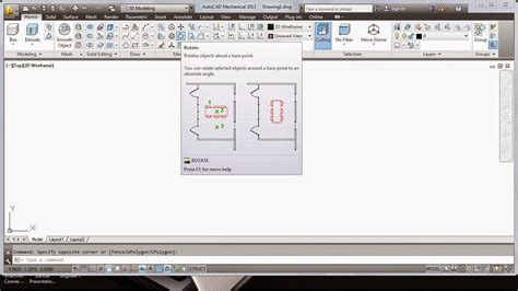Image result for Rotate AutoCAD Drawing