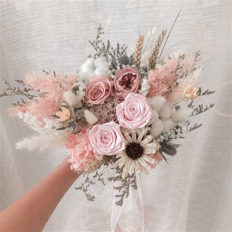 Bridal Bouquet Dried Flowers at Alaina Johnson blog