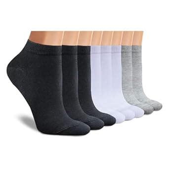 Sukat Ankle Socks for Women Non Slip Cotton Socks No Show Socks Classic ...