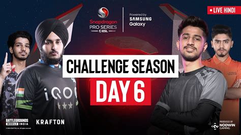 BGMI Snapdragon Pro Series Day 6 Schedule, Teams, and Stream